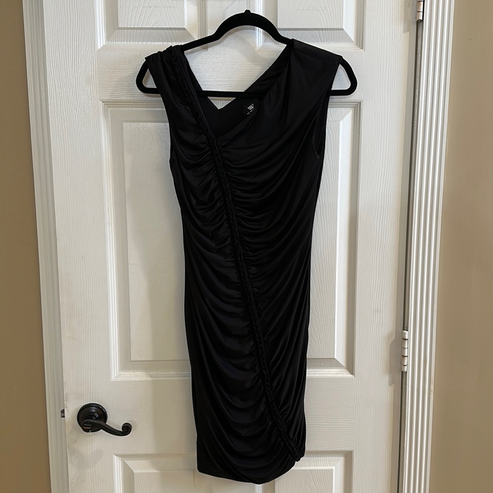 Mini black dress